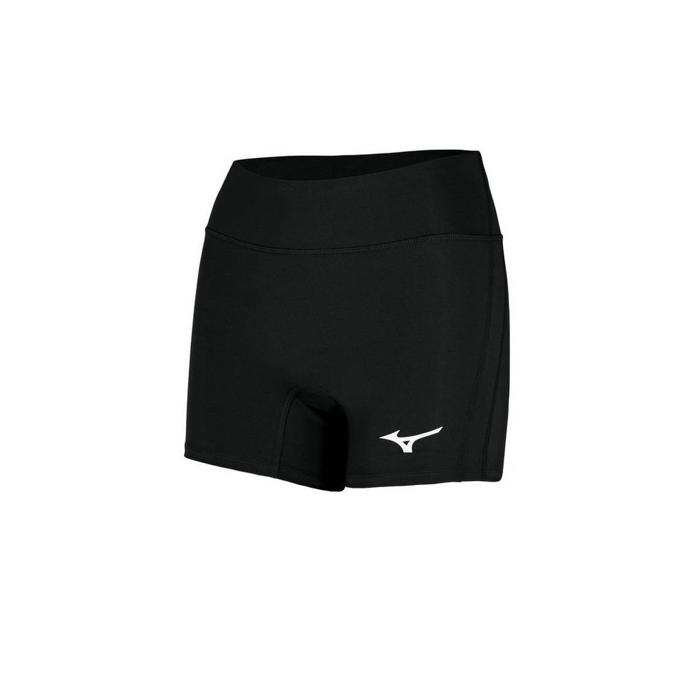 Pantalones Cortos Mizuno Elevated 4" Inseam Mujer Negras España OGMK-64153